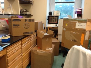 Boxes, boxes, boxes...ust one day's shipment of laboratory and field supplies I received recently.  Every single piece of equipment is extremely important to complete our experiments at Palmer Station, Antarctica.