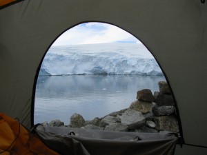 View from the tent