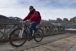 Josh on a bike